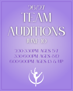Team Auditions